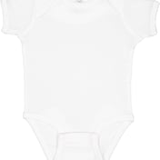 Front view of Infant Baby Rib Bodysuit