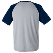 Back view of Zone Colorblock Raglan T-Shirt