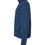 Side view of Cosmic Fleece Quarter-Zip Sweatshirt