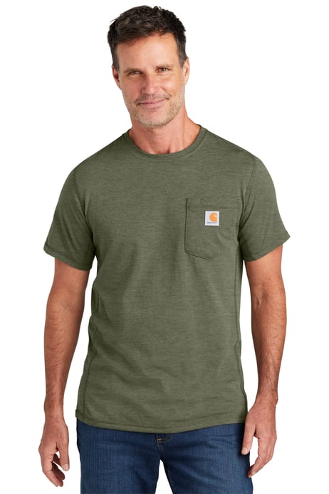 Frontview ofForce® Short Sleeve Pocket T-Shirt