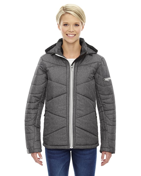 Front view of Ladies’ Avant Tech M Nge Insulated Jacket With Heat Reflect Technology