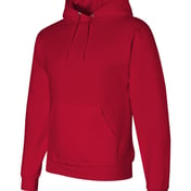 Side view of Super Sweats NuBlend® Hooded Sweatshirt