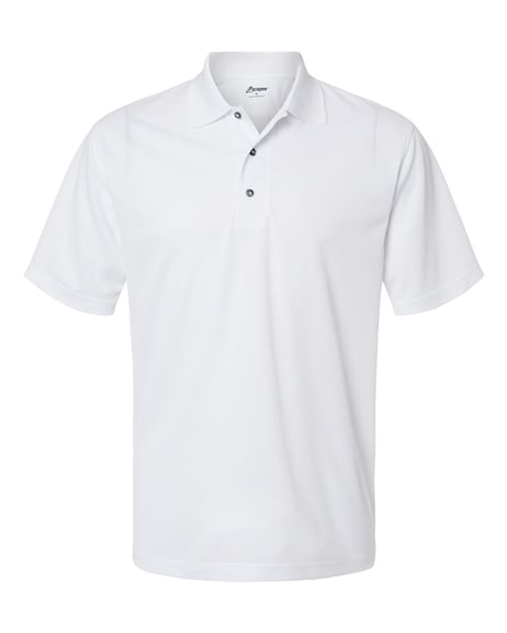 Front view of Saratoga Performance Mini Mesh Polo