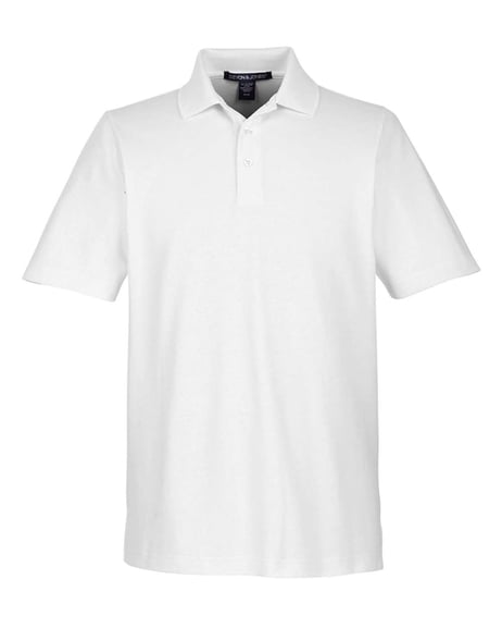 Front view of CrownLux Performance® Tall Plaited Polo