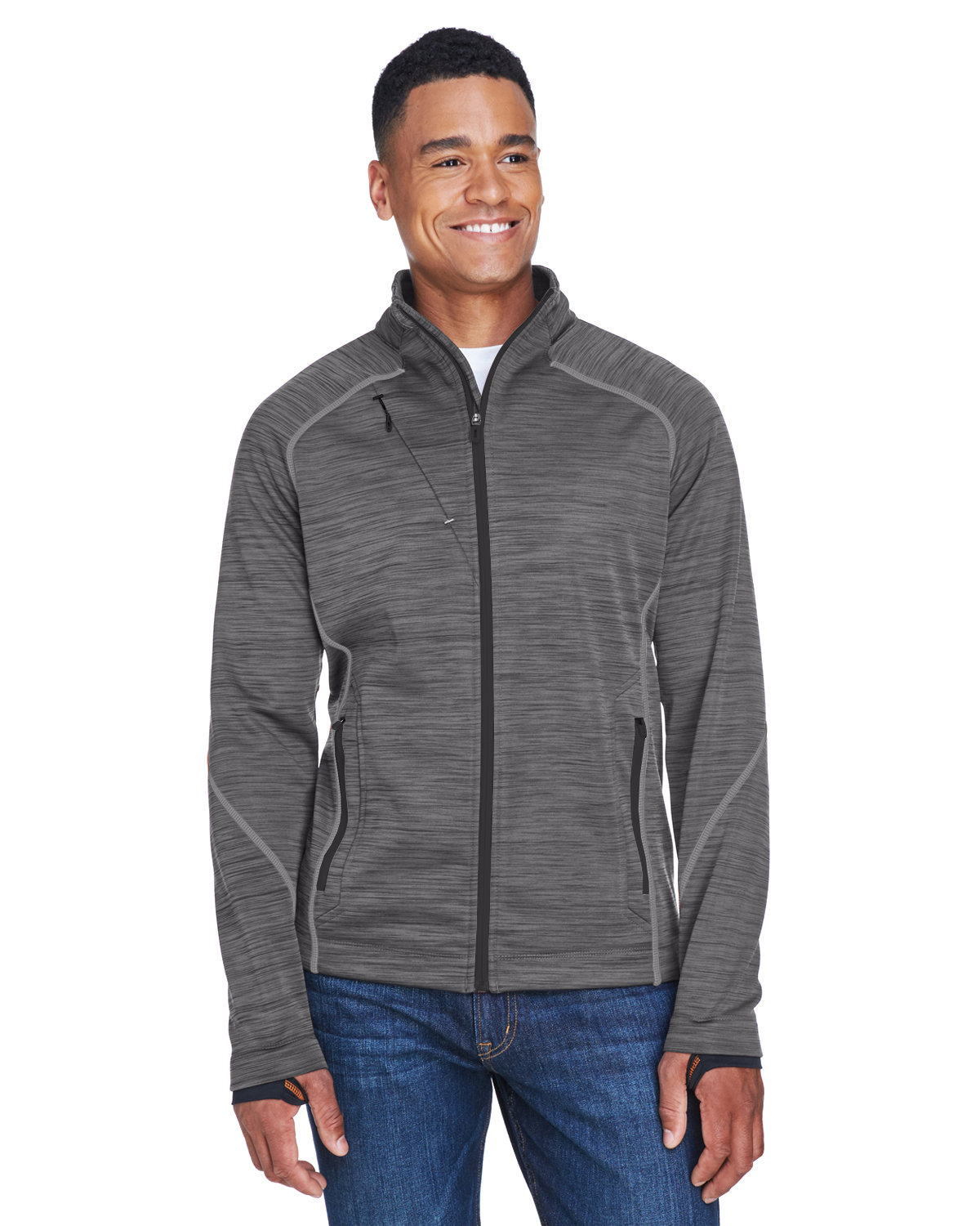 Front view of Men’s Flux M Nge Bonded Fleece Jacket