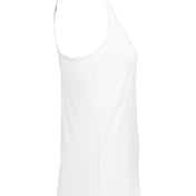 Side view of Girls Lux Tri-Blend Tank