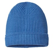 Front view of Sustainable Finish Edge Cuffed Beanie