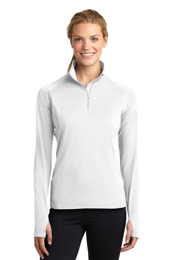 Front view of Women’s Sport-Wick&reg; Stretch 1/4-Zip Pullover