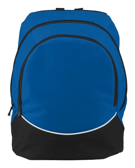 Front view of Tri-Color Backpack