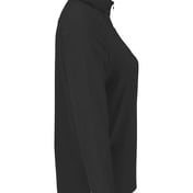 Side view of Women’s CrownLux Performance® Windsor Welded Quarter-Zip Pullover