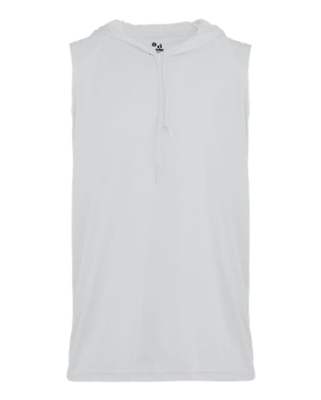 Front view of Youth B-Core Sleeveless Hooded T-Shirt