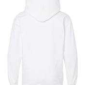 Back view of Youth Hooded Sweatshirt