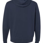 Back view of Lightweight Full-Zip Hooded Sweatshirt