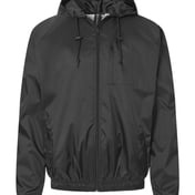 Front view of Mentor Hooded Coach’s Jacket