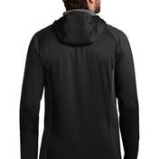 Back view of Sport Hooded Full-Zip Fleece Jacket