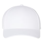 Front view of Premium Curved Visor Snapback Cap