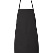 Front view of Long Butcher Block Apron