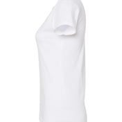 Side view of Women’s Fine Jersey Slim Fit T-Shirt