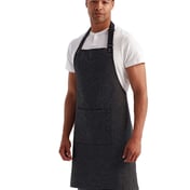 Side view of Annex Oxford Apron With Pocket