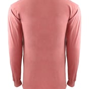 Back view of Inspired Dye Long Sleeve Pocket Crew