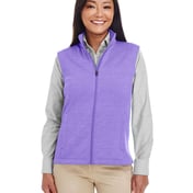Front view of Women’s Newbury Mélange Fleece Vest