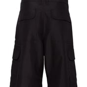 Back view of Microfiber Shorts