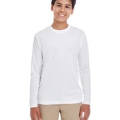 Front view of Youth Cool & Dry Performance Long Sleeve Top