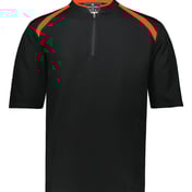 Front view of Clubhouse Short Sleeve Quarter-Zip Pullover