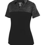 Side view of Women’s Shadow Tonal Heather Polo