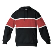 Front view of United Athletic Fleece Hooded Sweatshirt