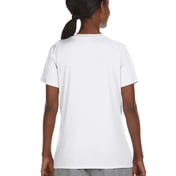 Back view of Ladies’ Cool DRI With FreshIQ V-Neck Performance T-Shirt