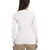 Back view of Ladies’ Classic Long-Sleeve T-Shirt