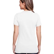 Back view of Ladies’ Softstyle CVC T-Shirt