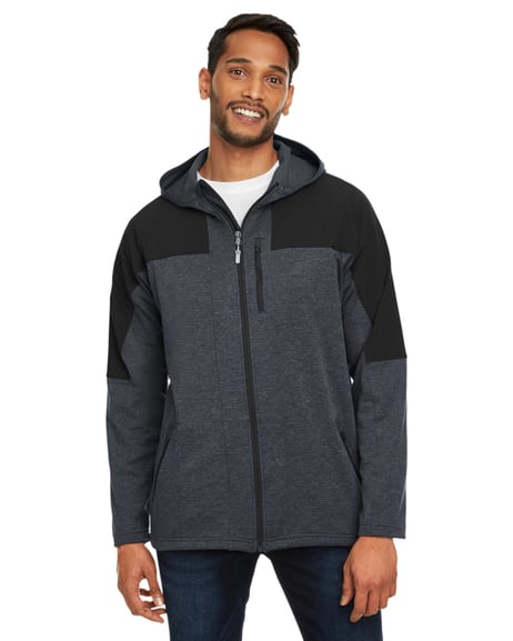 Front view of Men's Stonewall Full-Zip Hooded Sweatshirt