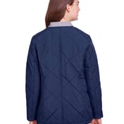 Back view of Women’s Dawson Quilted Hacking Jacket