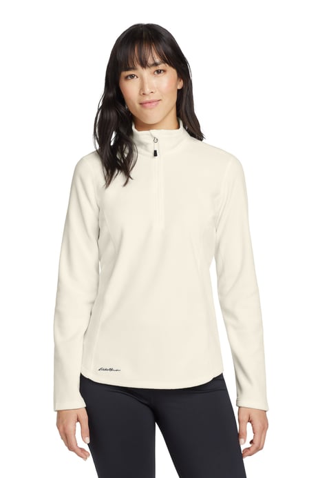 Front view of Women's 1/2-Zip Microfleece Jacket