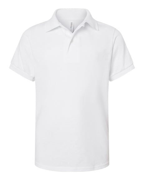 Front view of Youth Dri-Power® Polo