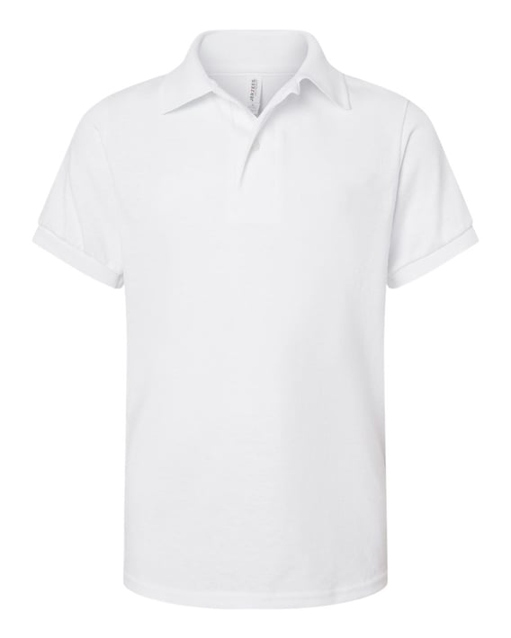 Front view of Youth Dri-Power® Polo