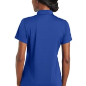 Back view of Ladies Micropique Gripper Polo