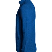 Side view of FitFlex French Terry Quarter-Zip Sweatshirt