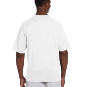 Back view of Adult 4.2 Oz. Athletic Sport Colorblock T-Shirt