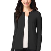 Front view of Women’s Concept Stretch Button-Front Cardigan