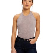 Front view of Ladies’ 4.9 Oz. Halter Bodysuit