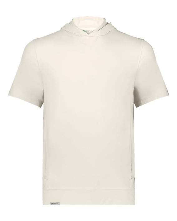 Front view of Eco Revive™ Youth Ventura Soft Knit Short Sleeve Hoodie