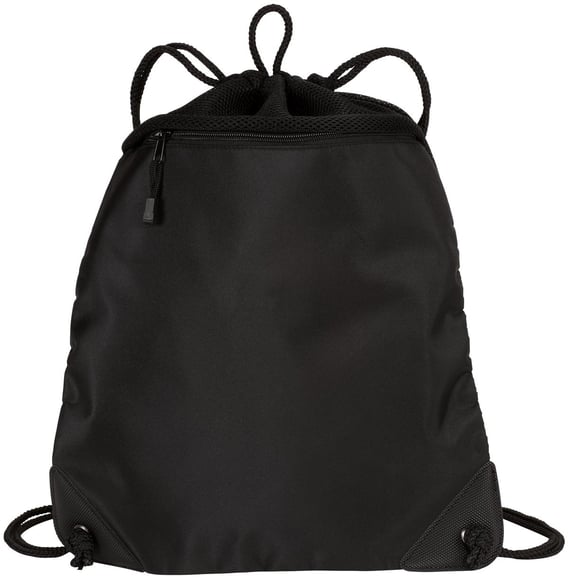 Front view of Cinch Pack With Mesh Trim