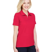 Side view of Women’s CrownLux Performance® Address Melange Polo