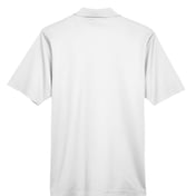 Back view of CrownLux Performance® Plaited Polo