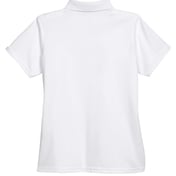 Back view of Women’s Polyester Jersey Polo