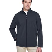 Front view of Men’s Cruise Two-Layer Fleece Bonded SoftShell Jacket