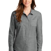 Front view of Women’s Slub Chambray Shirt